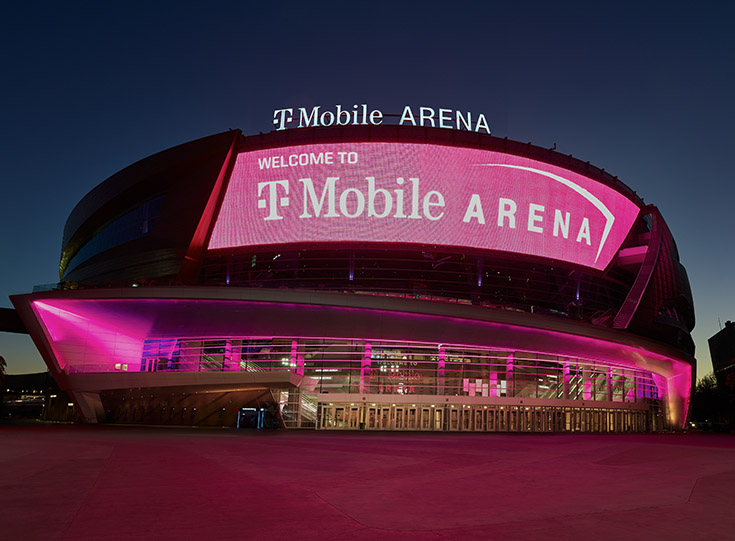 T-Mobile Arena in Las Vegas (file photo)