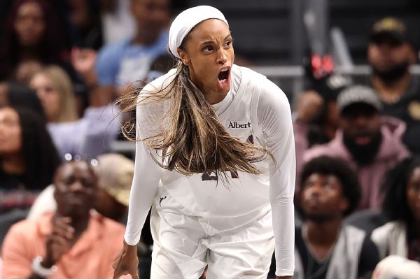 Atlanta Dream forward Angel Reese, the 2026 WNBA Defensive Player of the Year, in action during the 2026 season