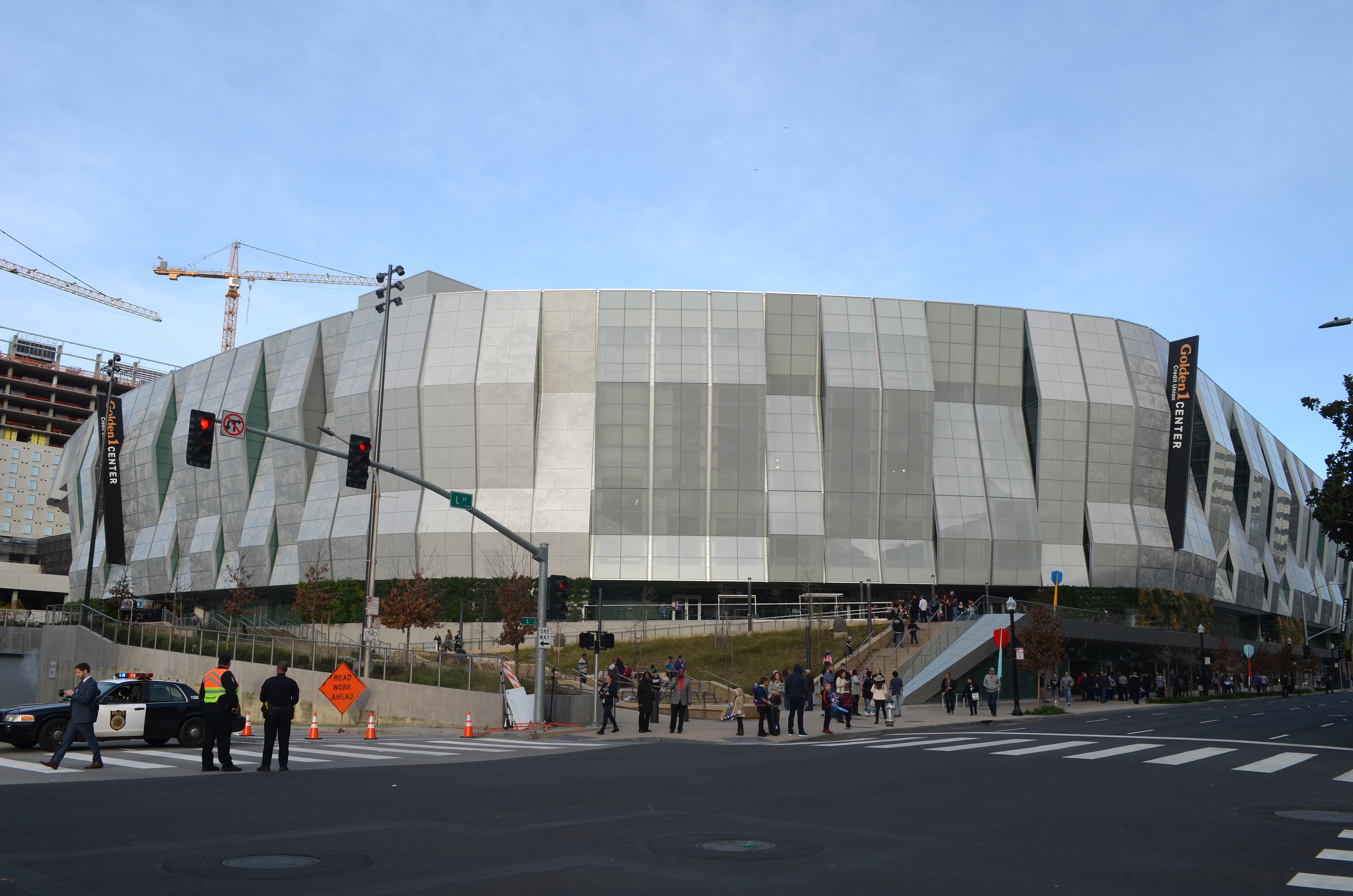 Golden 1 Center in Sacramento, host of tonight's WWE SmackDown (file photo)