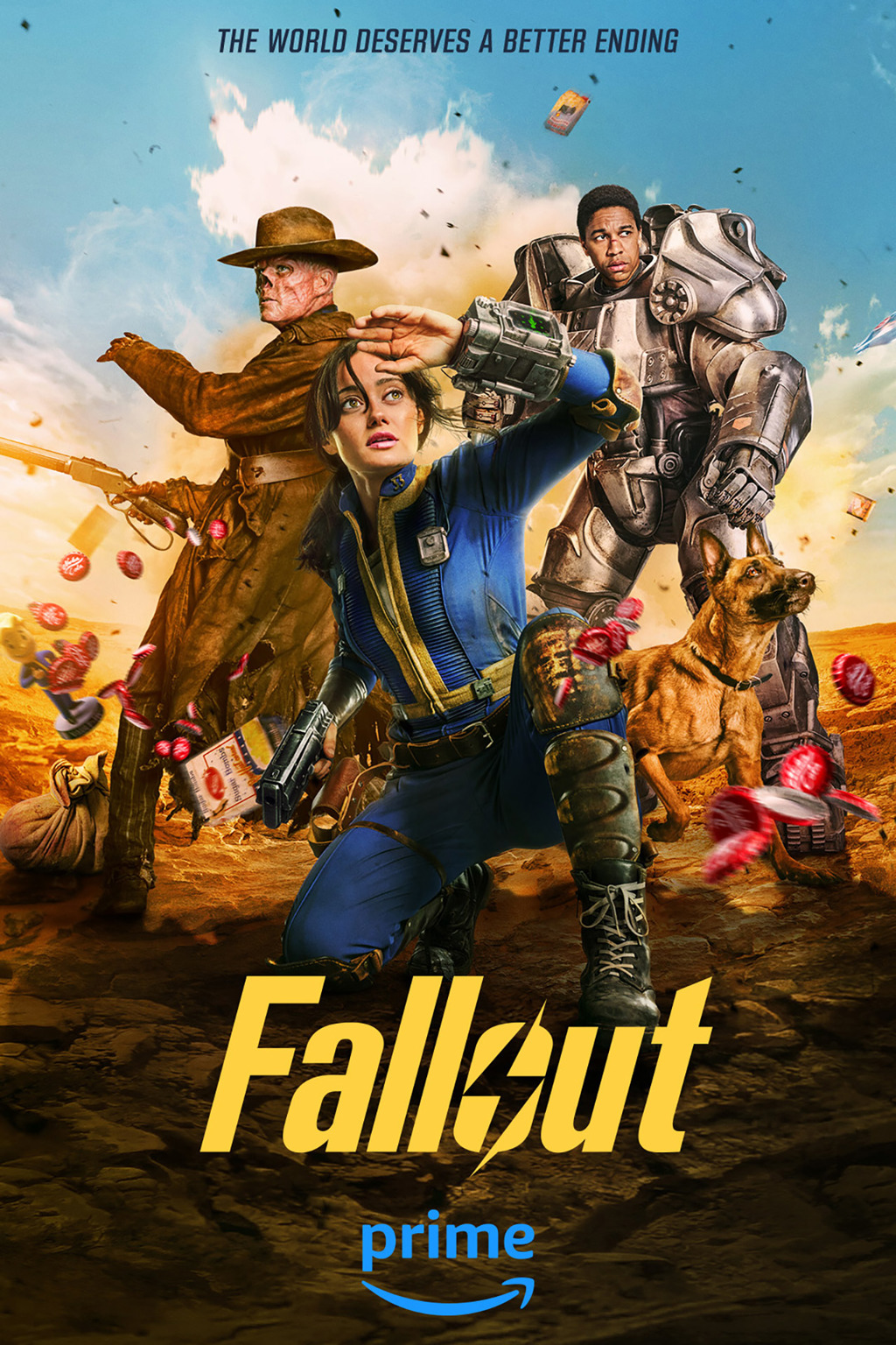 Fallout television series key art from Prime Video