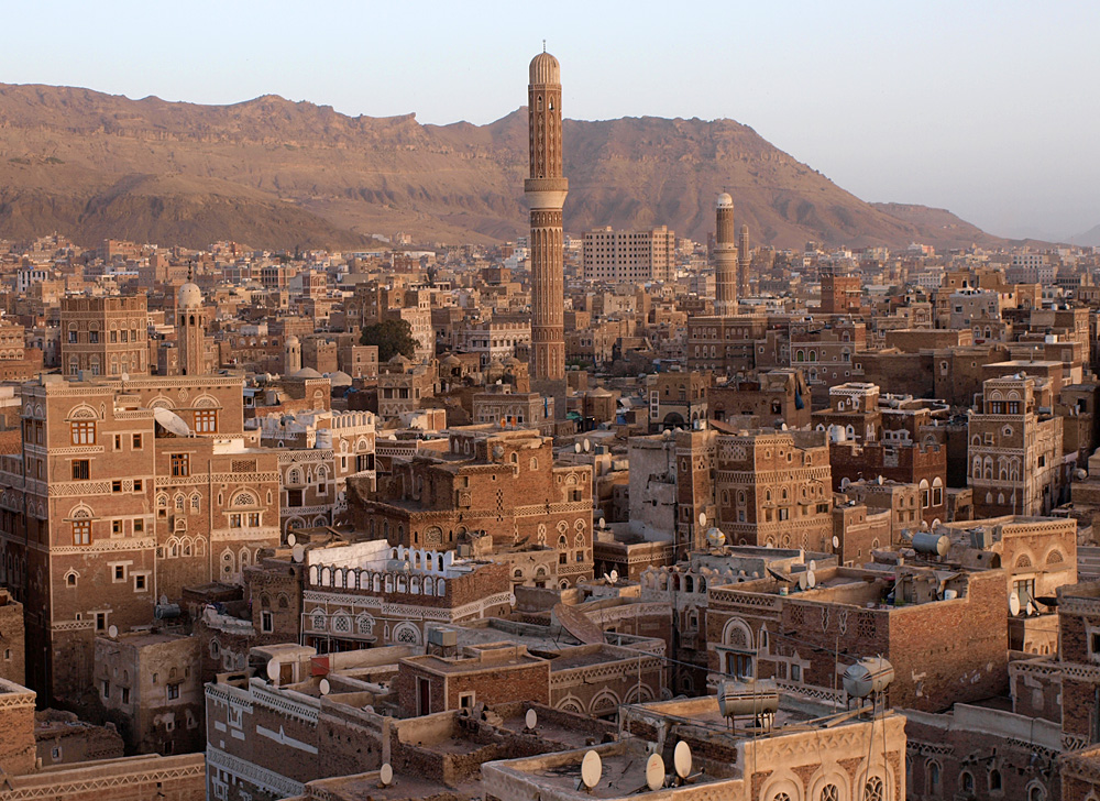Old Sanaa, the Houthi-held Yemeni capital