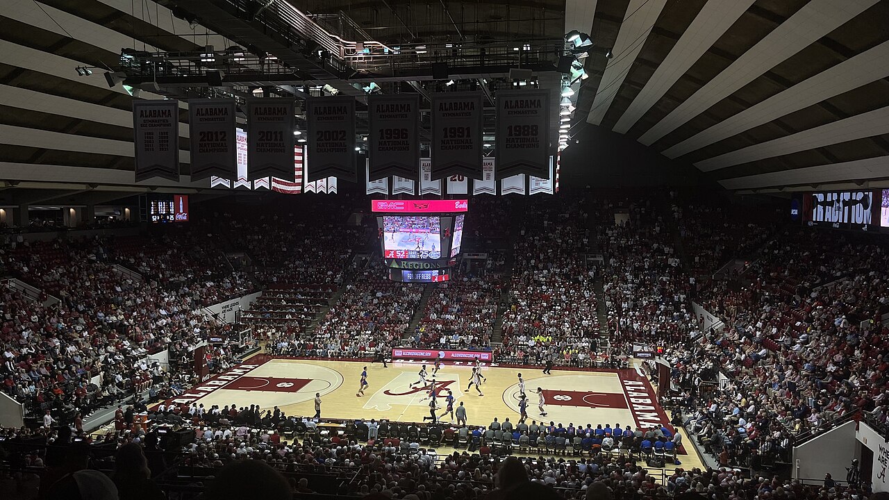 Alabama Crimson Tide basketball arena
