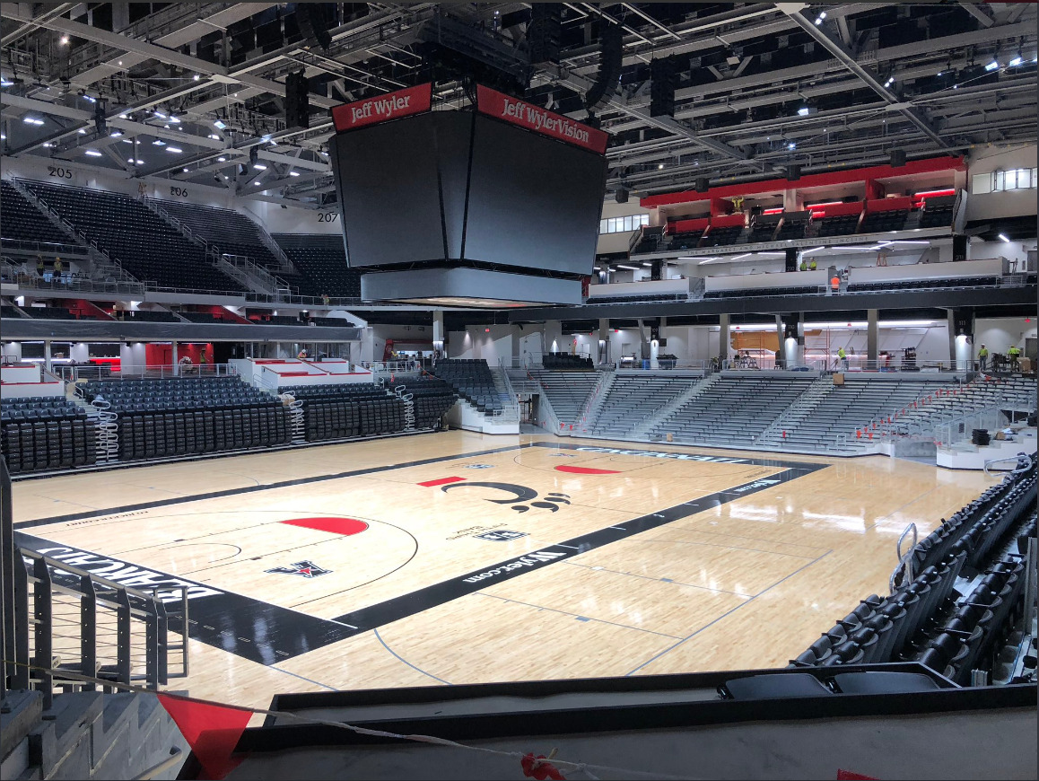 Fifth Third Arena, home of the Cincinnati Bearcats