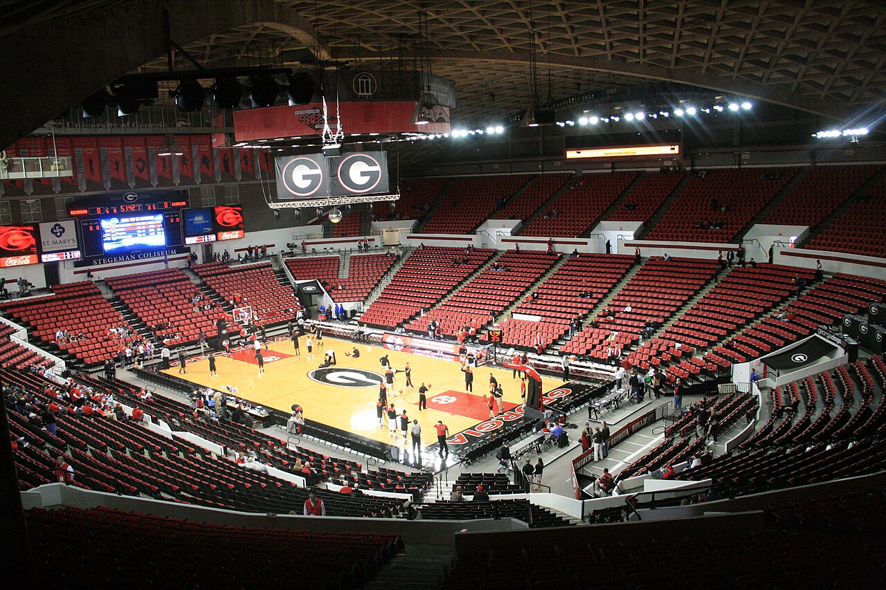 Georgia Bulldogs basketball arena