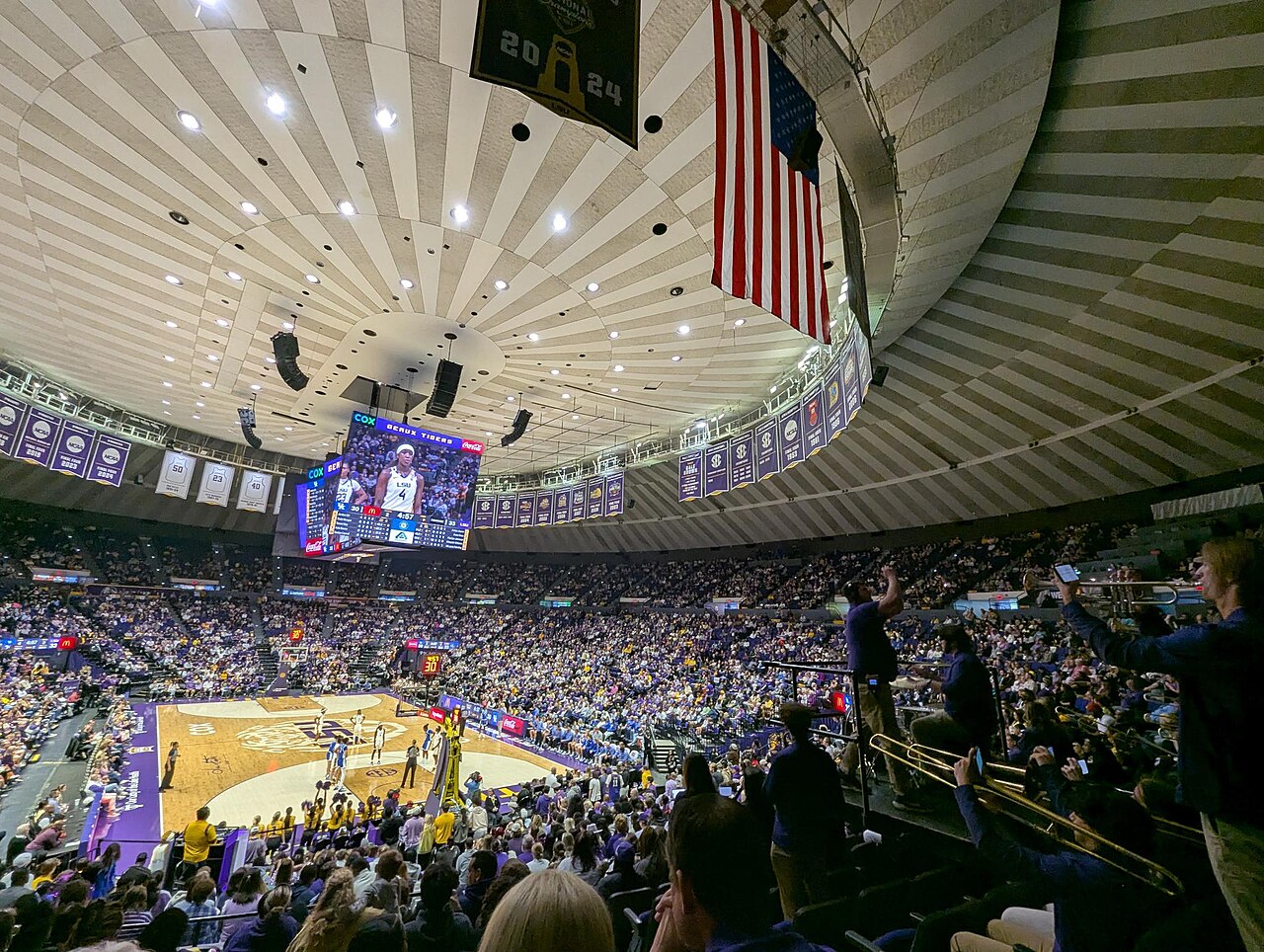 LSU Tigers basketball arena