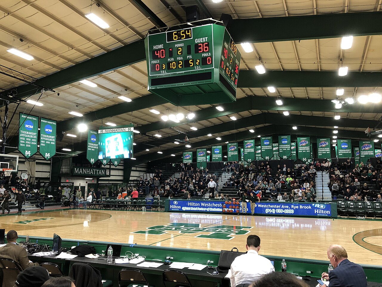Manhattan Jaspers basketball arena