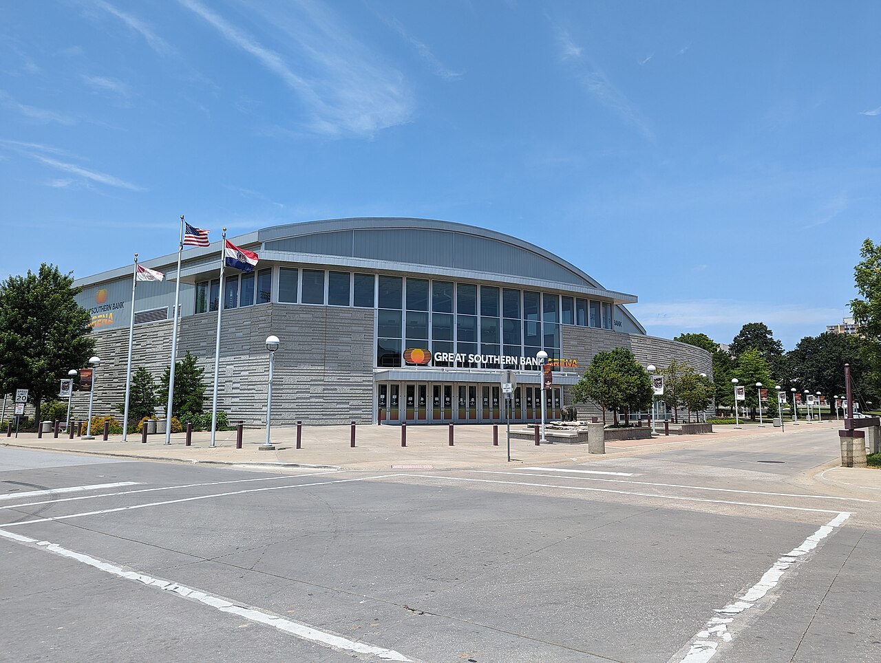 Missouri State Bears basketball at Great Southern Bank Arena