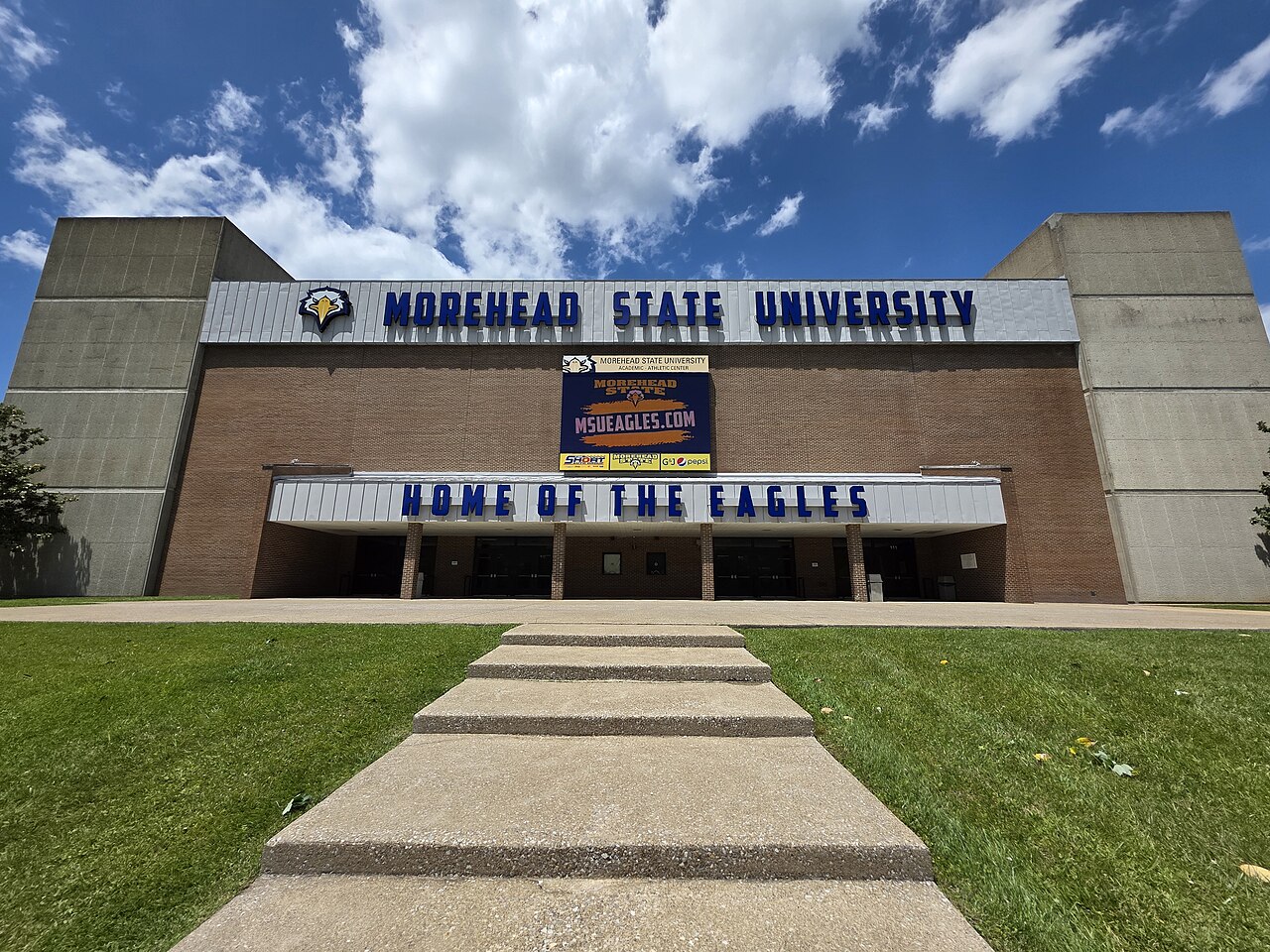 Morehead State Eagles basketball game action