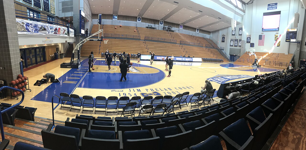 Knott Arena — home of Mount St. Mary's Mountaineers basketball