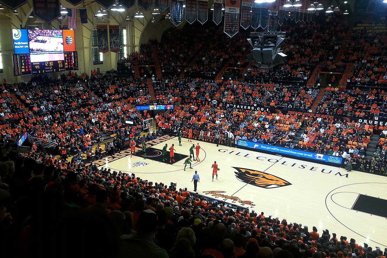 Gill Coliseum — home of Oregon State Beavers basketball