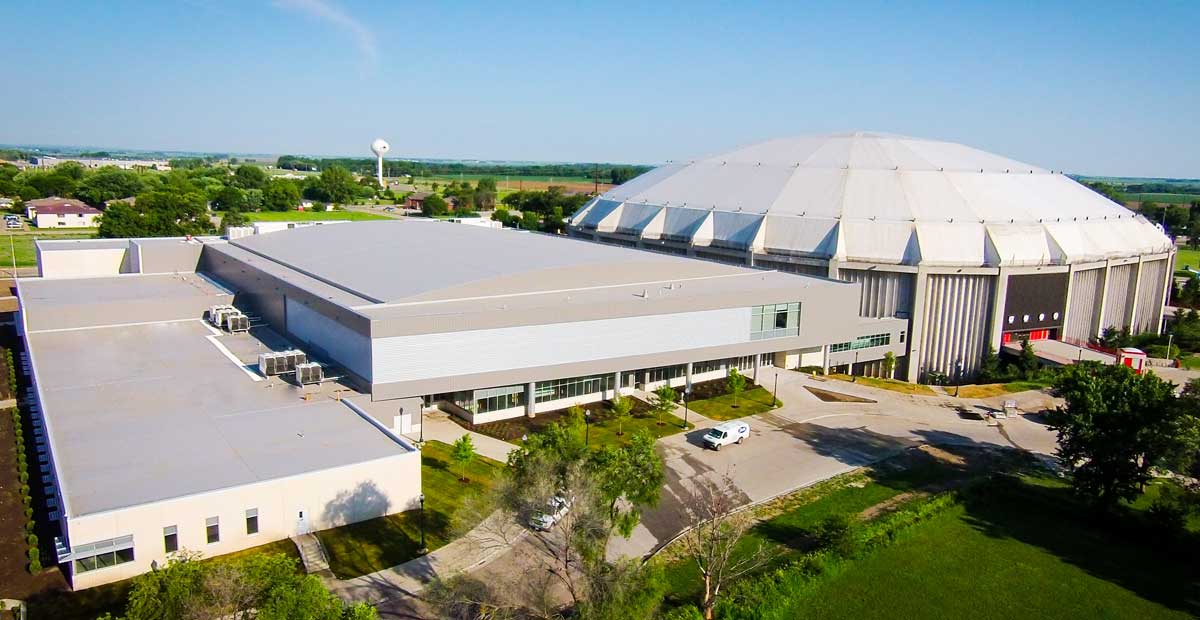 Sanford Coyote Sports Center, home of the South Dakota Coyotes