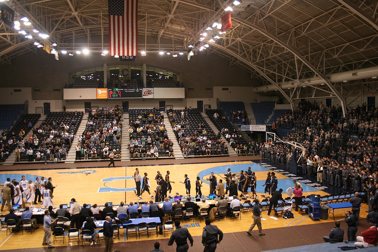 McAlister Field House — home of The Citadel Bulldogs basketball