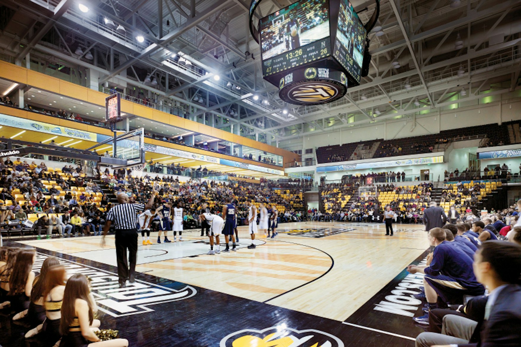 SECU Arena, home of the Towson Tigers basketball teams
