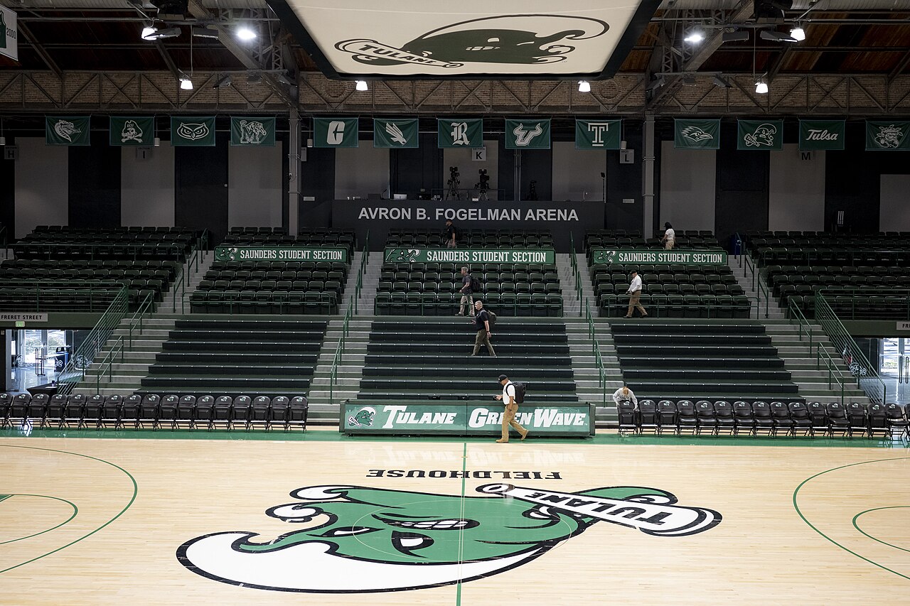 Avron B. Fogelman Arena — home of Tulane Green Wave basketball