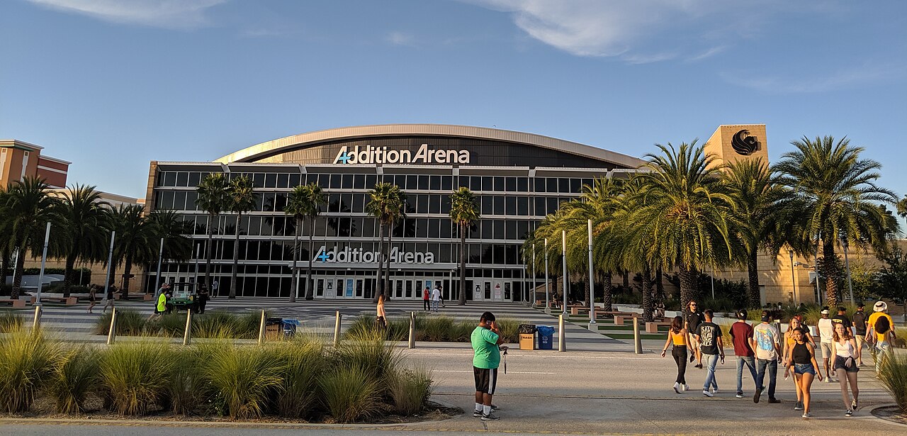Addition Financial Arena, home of the Knights in Orlando