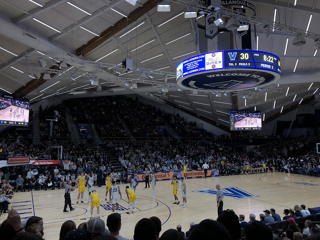 Finneran Pavilion — home of Villanova Wildcats basketball