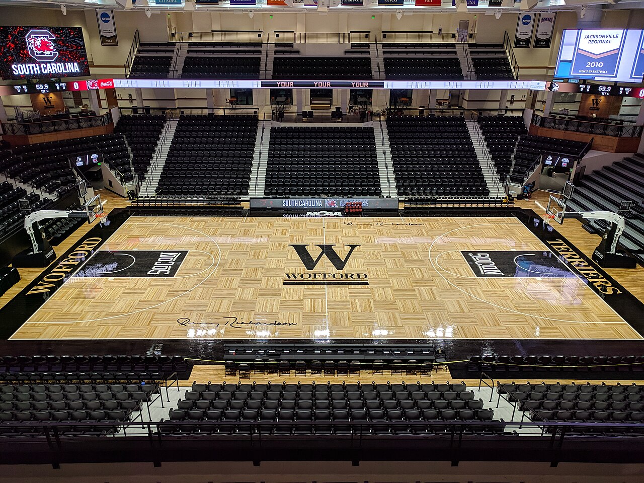 Jerry Richardson Indoor Stadium — home of Wofford Terriers basketball