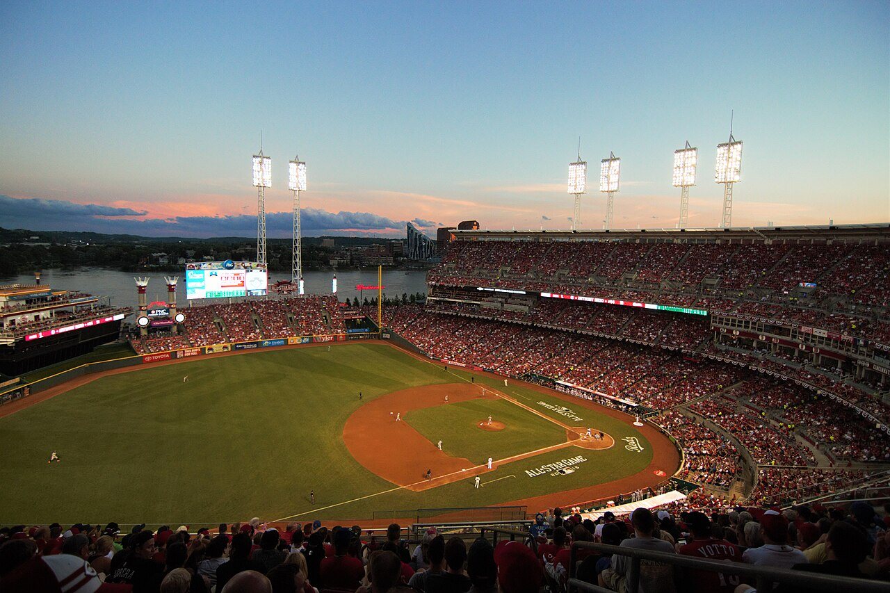 Great American Ball Park during a Reds home game