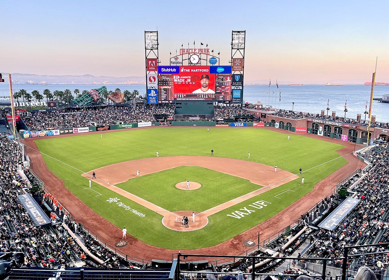 Game day at Oracle Park, home of the San Francisco Giants