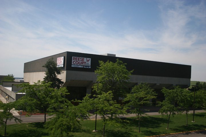 Eastern Washington Eagles basketball game action