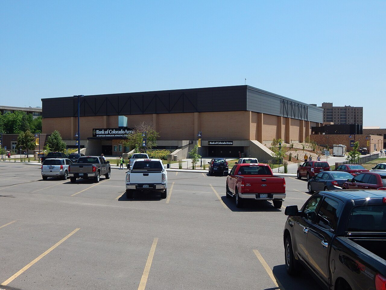 Northern Colorado Bears men's basketball in action at Bank of Colorado Arena