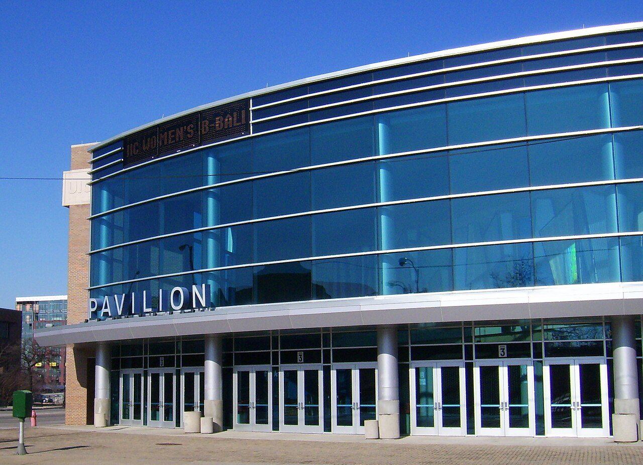 UIC Pavilion, now Credit Union 1 Arena, home of the Flames