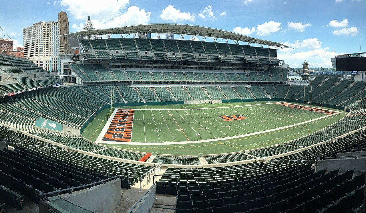 Paycor Stadium packed for a Cincinnati Bengals game day