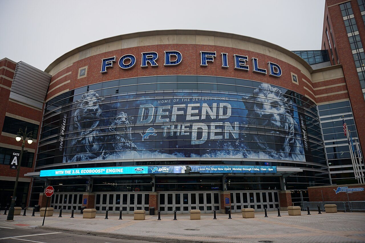 Detroit Lions game at Ford Field