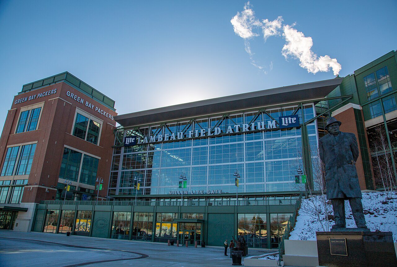 Green Bay Packers game at Lambeau Field