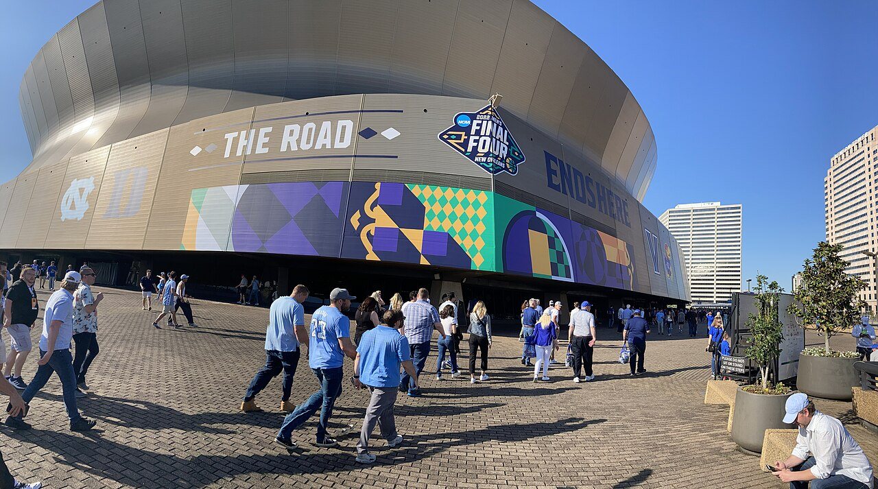 Caesars Superdome, home of the New Orleans Saints