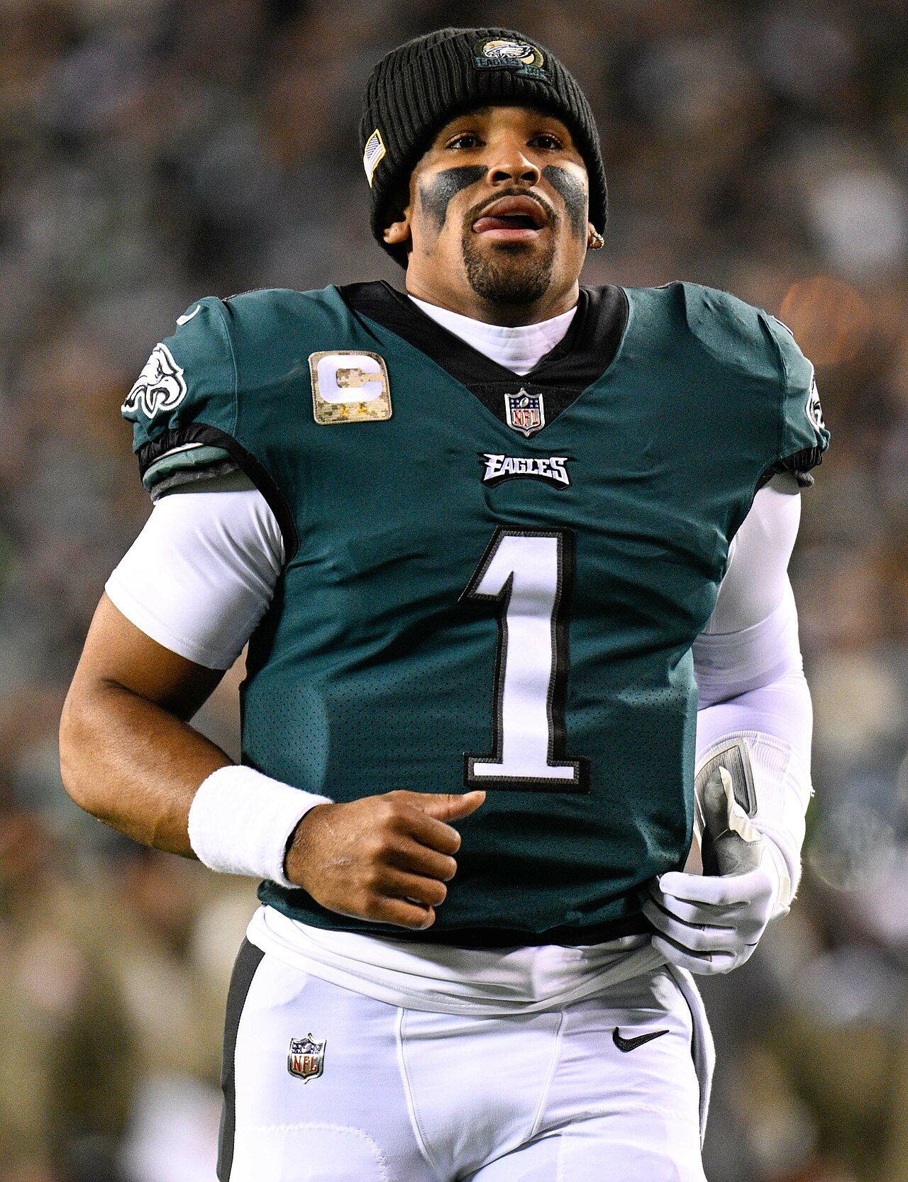 Philadelphia Eagles quarterback Jalen Hurts during the 2026 season